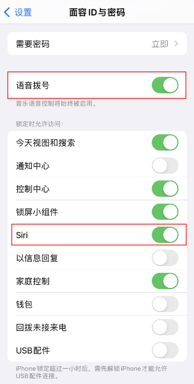 察哈尔右翼前苹果维修网点分享不解锁 iPhone 的情况下通过 Siri 拨打电话的方法 