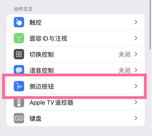 察哈尔右翼前苹果14维修店分享iPhone14 Plus侧键双击下载功能关闭方法 