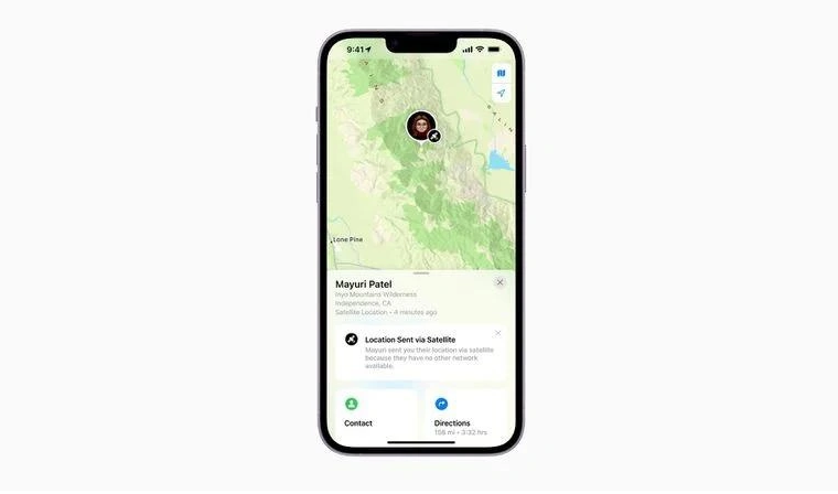 察哈尔右翼前苹果14维修分享iPhone14系列中 FindMy功能通过卫星分享位置方法教程 